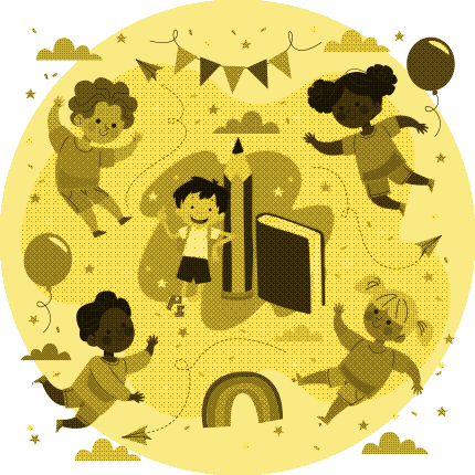 Illustration de la garderie de l’école Saint-Michel